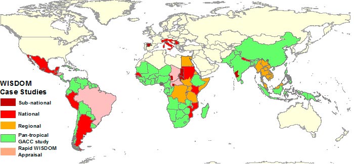 Case Studies Map
